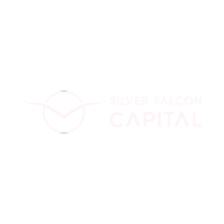 Silver Falcon Capital logo with falcon icon